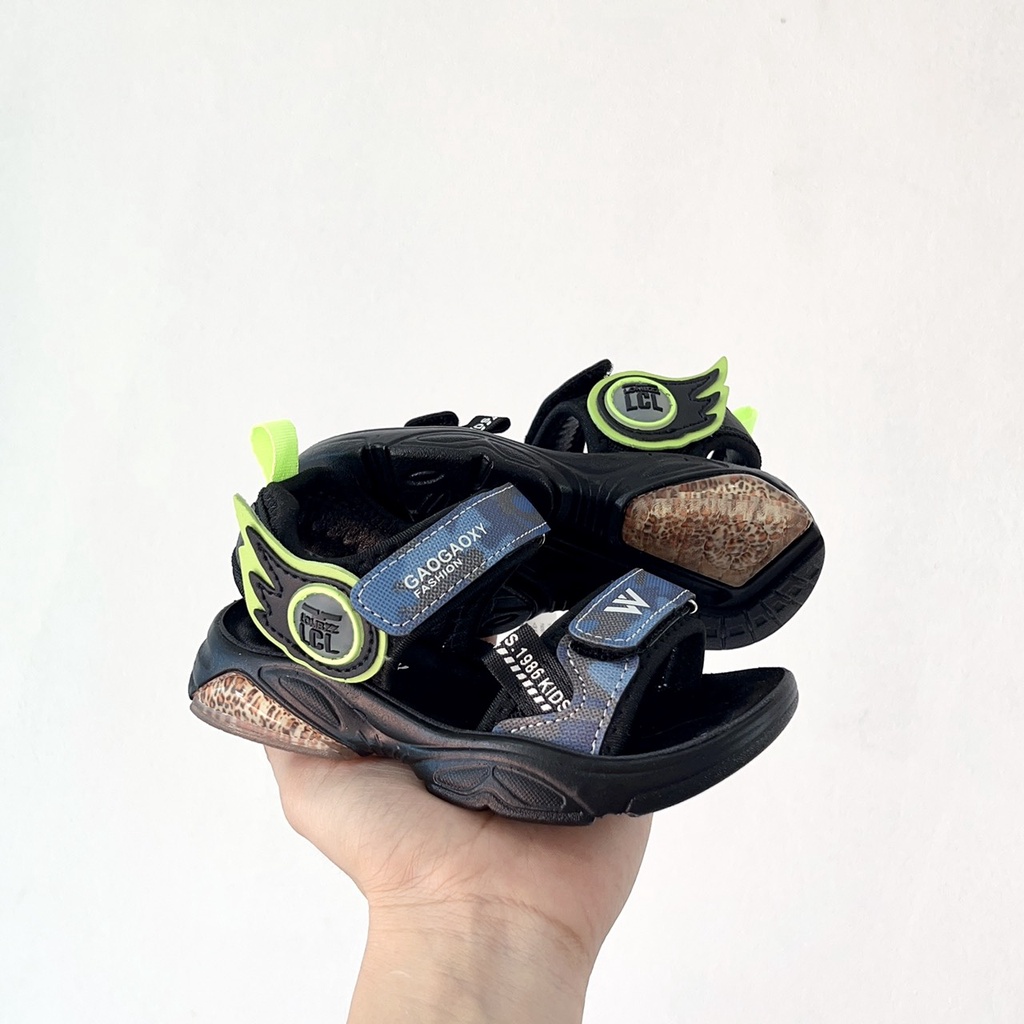 Sandal cho bé trai hàng nội địa cao cấp quai dán tiện lợi 617