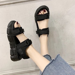 Order_ Sandal đế độn 5cm quai vải siêu xinh