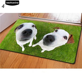 Thảm chùi chân hình chó 3D