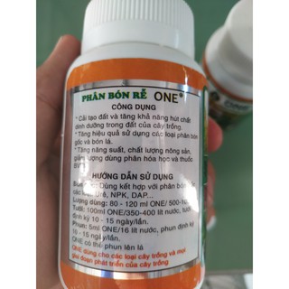 Phân bón dưỡng rễ Cao cấp One 100ml