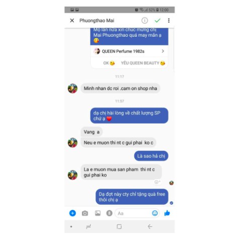 Nước Hoa Nữ Queen Perfume | Thế Giới Skin Care