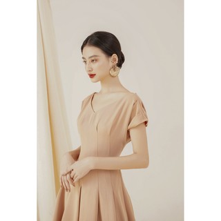OLV - Đầm kem Peach Sorbet