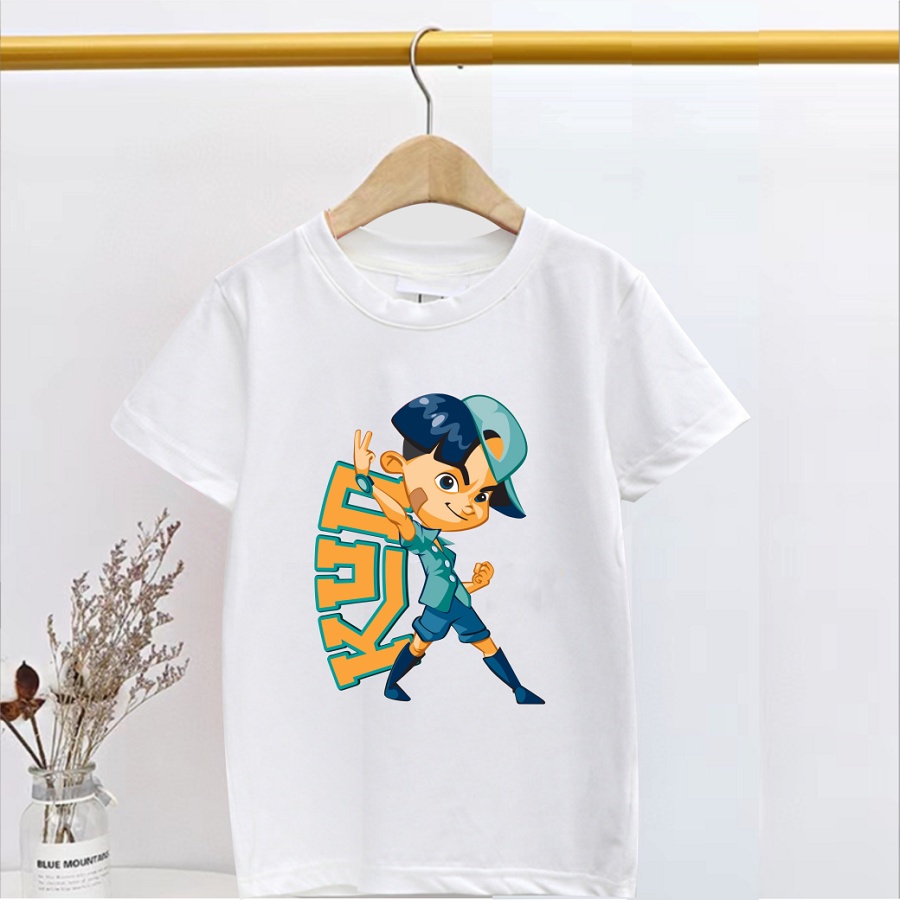Áo phông cho bé in hình gia đình Kun nông dân siêu phàm bé cực thích