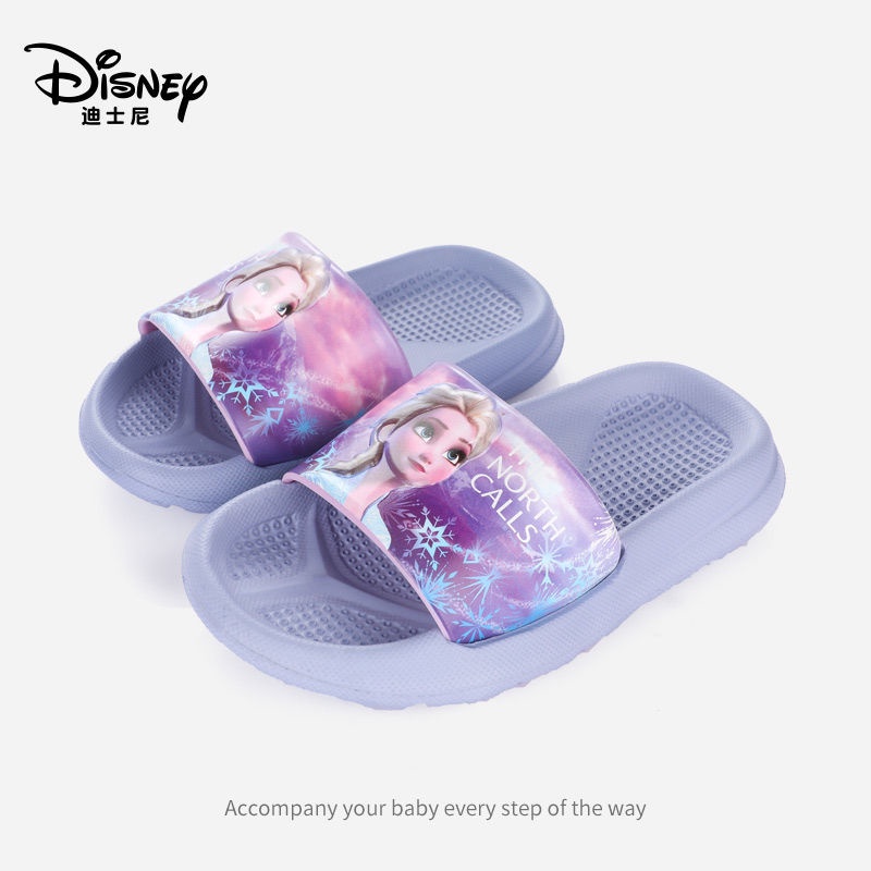 ♛Dép Đi Trong Nhà Chống Trượt Họa Tiết Công Chúa Disney Thời Trang Mùa Hè Cho Mẹ Và Bé