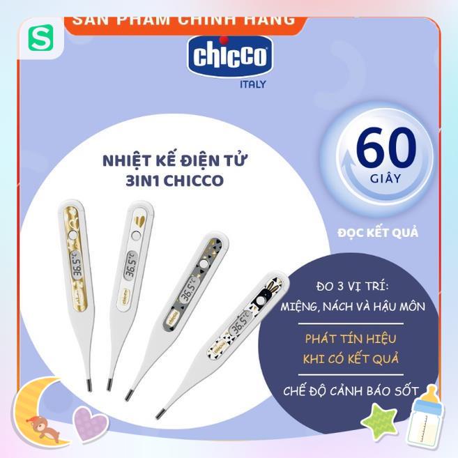 Nhiệt kế điện tử 3in1 Golden Chicco