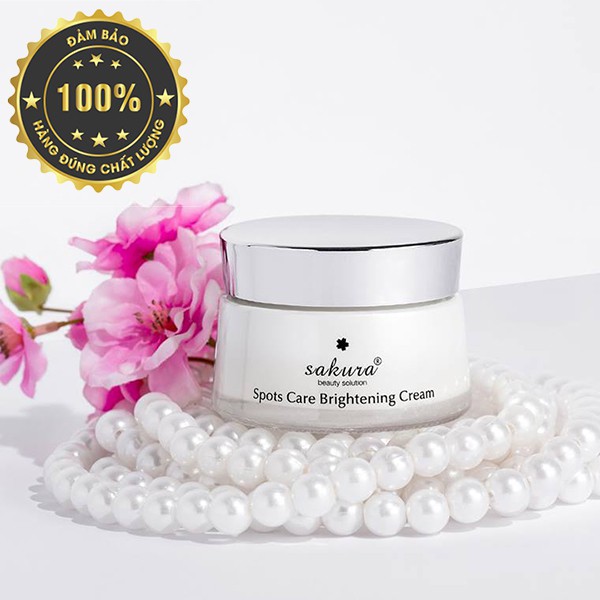 Kem dưỡng da trắng sáng Sakura Spots Care Brightening Cream 45g