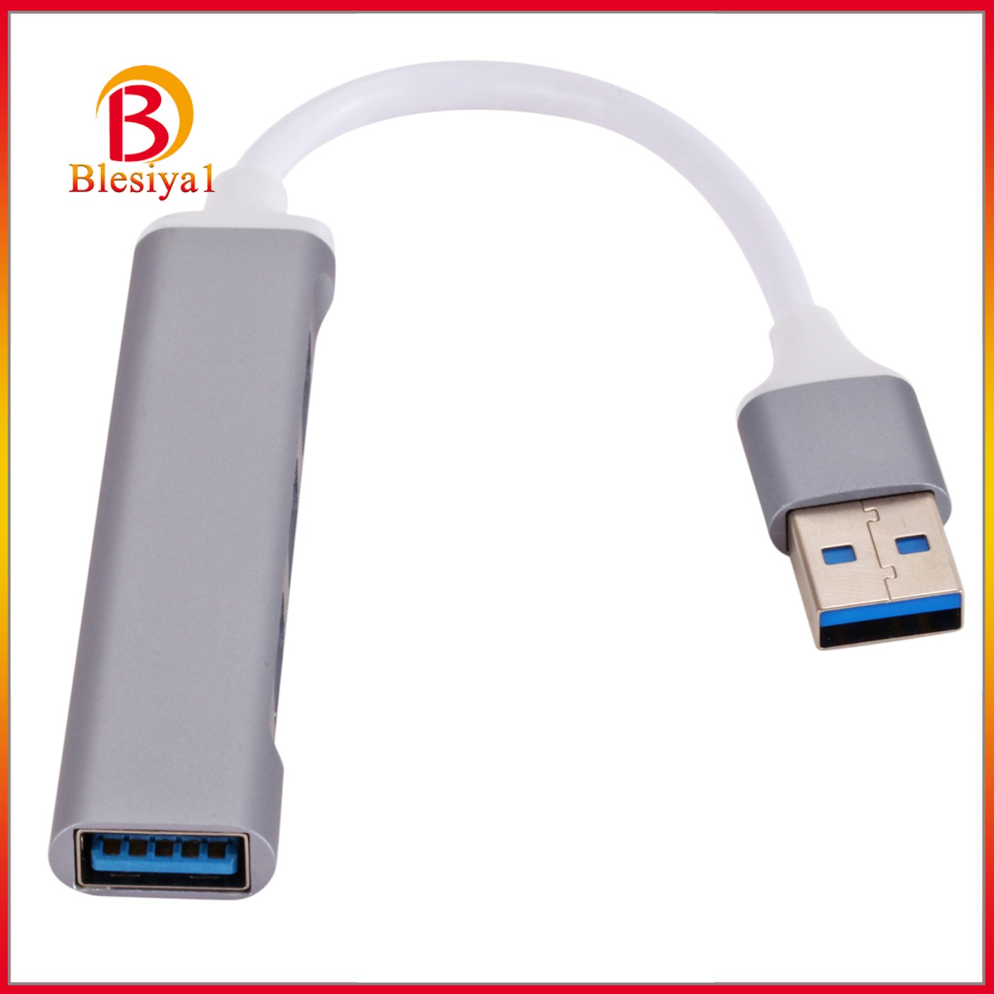 Đầu Chia Otg 4 Cổng Usb 3.0 Chất Liệu Hợp Kim Nhôm