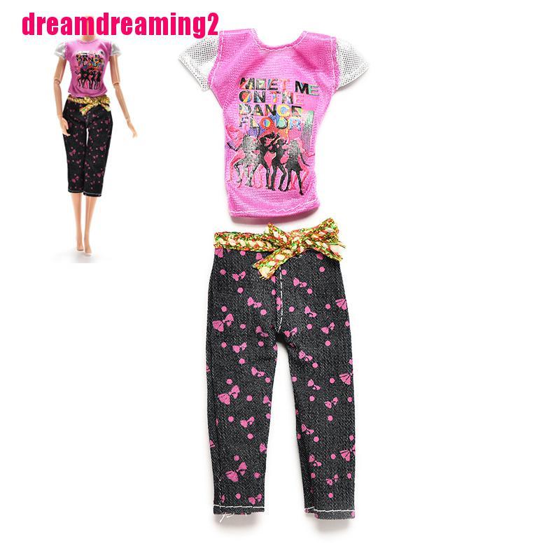 Bộ 2 Giày Múa Ba Lê Thời Trang Cho Búp Bê Barbie