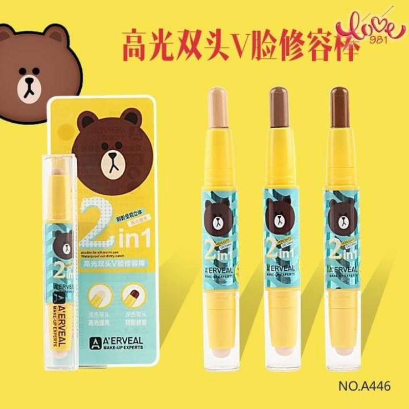 Thỏi Kem Bắt Sáng Và Tạo Khối Hai Đầu Đa Năng | BigBuy360 - bigbuy360.vn