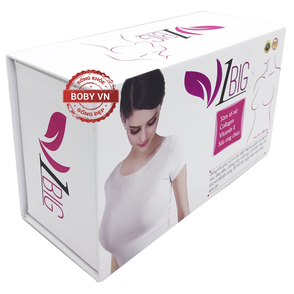 V1Big tăng cường nội tiết tố bổ sung collagen và vitamin E - Boby