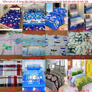 Xả Kho Bộ ga gối đủ kích thước poly