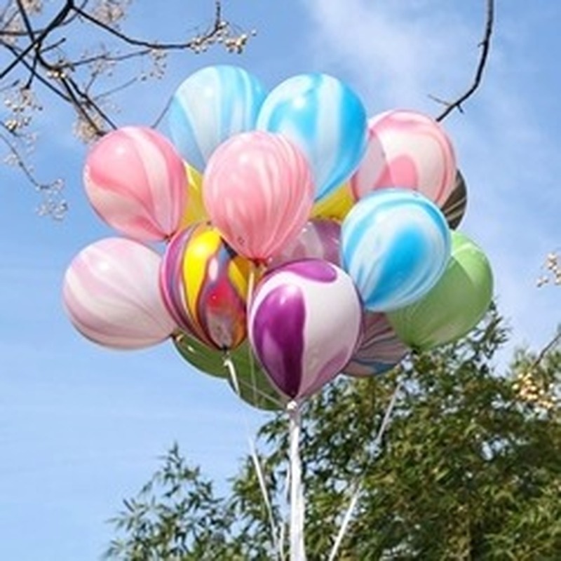 Set 10 Bong Bóng 12 Inch Nhiều Màu Sắc Dùng Trang Trí Tiệc Sinh Nhật/ Lễ Phục Sinh