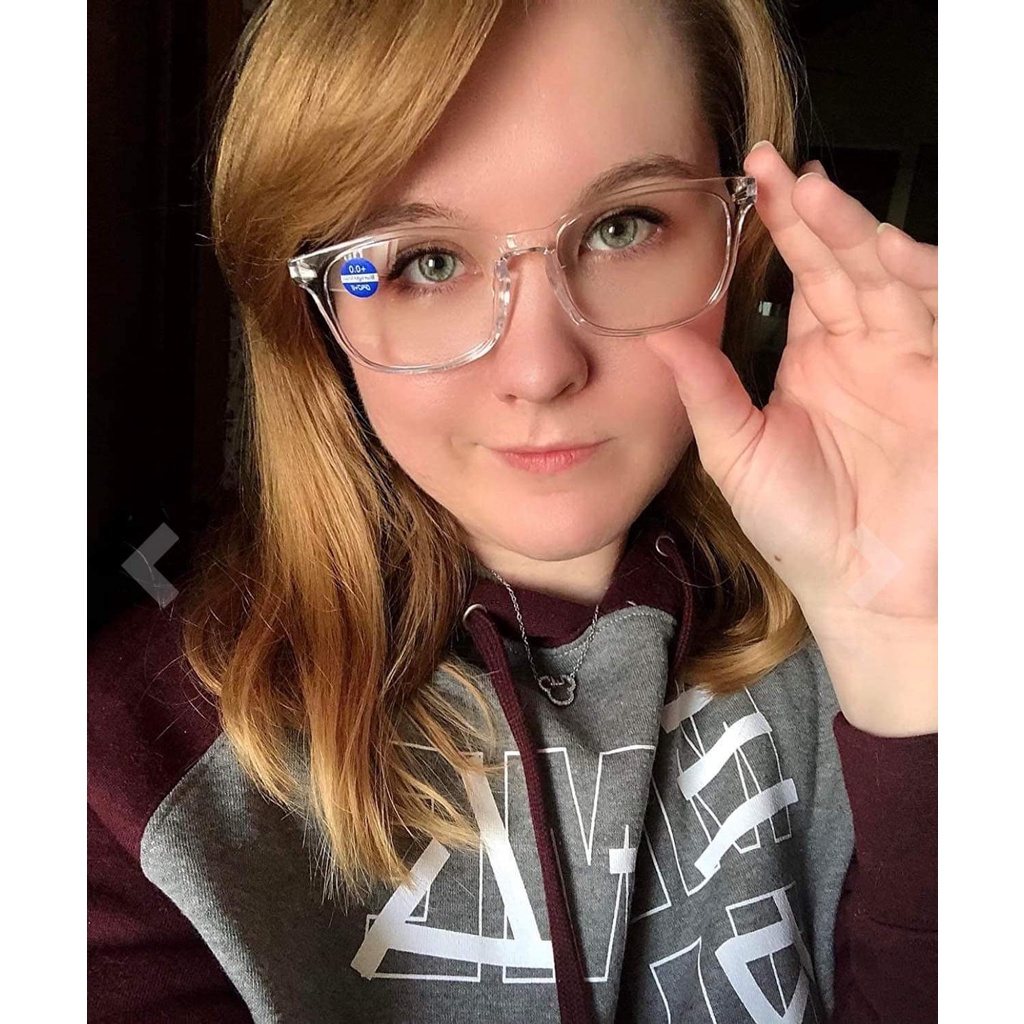 Set 4 mắt kính không độ chống ánh sáng xanh và tia cực tím UV lên đến 400 - EDS Hàng Mỹ