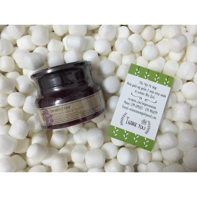 Mặt nạ ngủ rượu Innisfree Wine Jelly Sleeping Pack