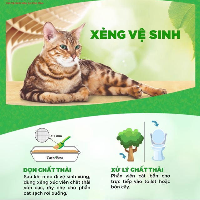 Xẻng xúc cát vệ sinh cho mèo - Natural Gold (NK Đức)