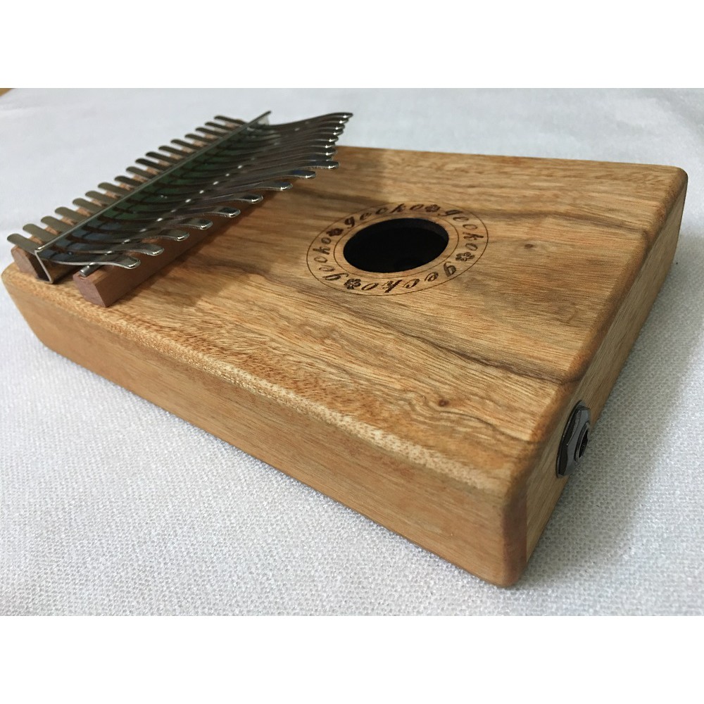 ĐÀN KALIMBA GECKO 17 PHÍM  K17CAEQ CAO CẤP GÕ MAHOGANY - THUMB PIANO 17 KEYS GECKO - HÀNG CÓ SẴN