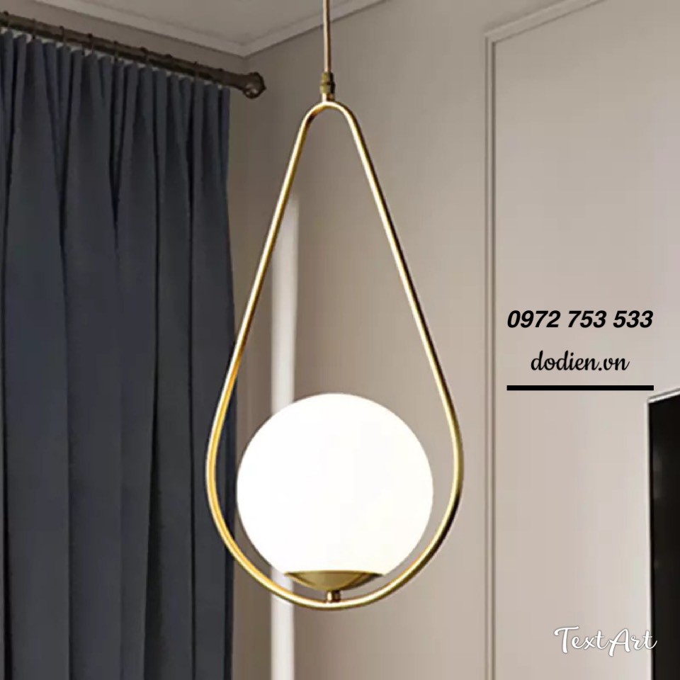 ĐÈN THẢ DECOR ĐÈN THẢ QUẢ CẦU THỦY TINH HÌNH GIỌT NƯỚC