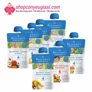 Dinh Dưỡng Hữu Cơ Chế Biến Sẵn Bellamy's Organic (Cháo Ăn Dặm) - 120g