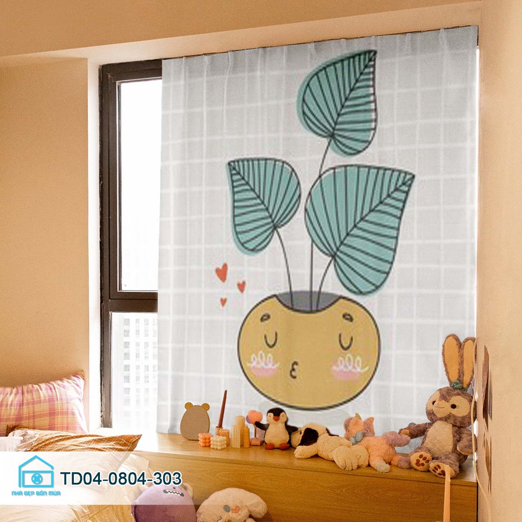 Màn cửa sổ dán tường Tín Phát Decor, rèm cửa sổ dán tường khổ lớn, nhỏ [nhiều kích thước]