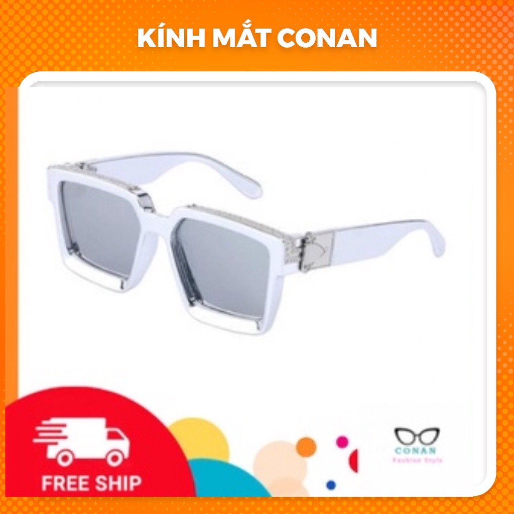 Kính mắt thời trang LV, gọng vuông Millionaire M96006WN