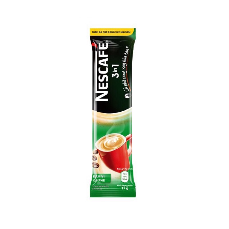 NesCafe - Cà phê rang xay hoà tan 3in1 (đậm vị cà phê) hộp (20 gói x 17g) | BigBuy360 - bigbuy360.vn