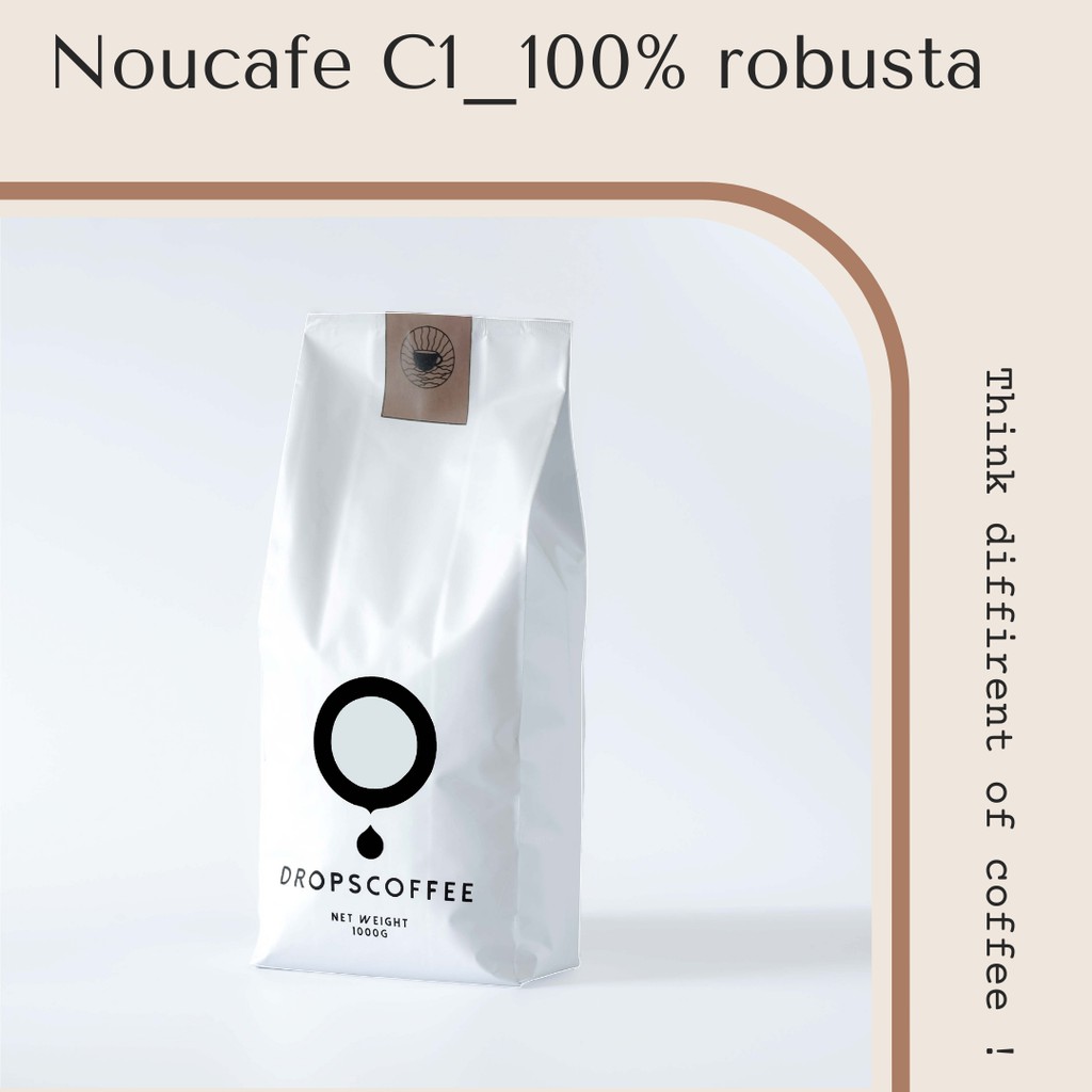 [Inbox Gía Sỉ cho quán cà phê ] Noucafe C1  Cà phê 100% Robusta Honey