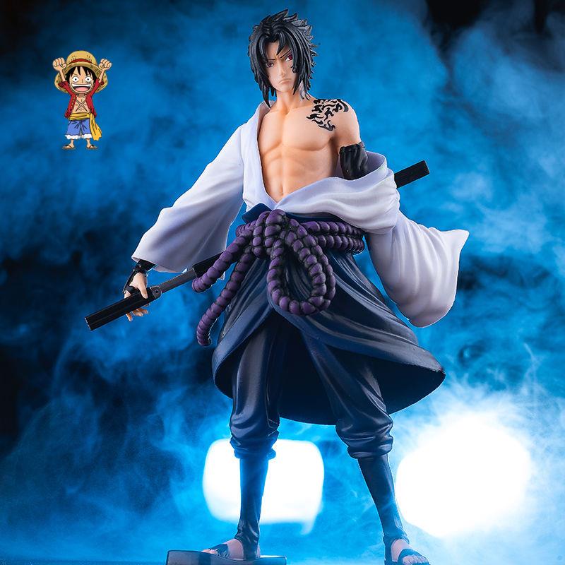 Mantra Seal Sasuke Mô hình trang trí máy tính để bàn Chiều cao 24cm-Naruto