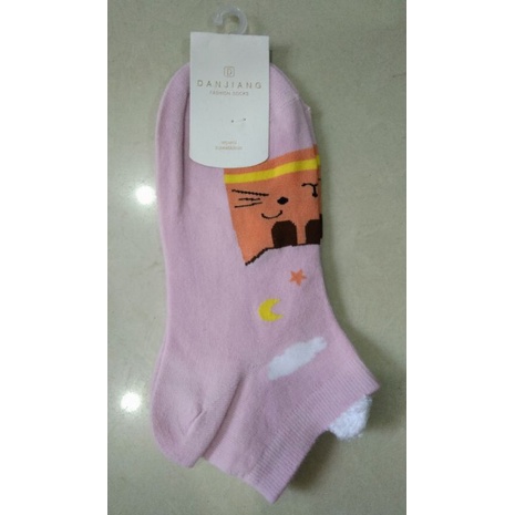 Vớ in hình gấu và thỏ có tai 22-25cm