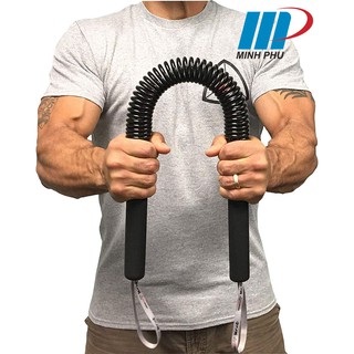 Gậy bẻ lò xo tập cơ tay power twister lực 20kg, 30kg, 40kg, 50kg, 60kg, 80kg