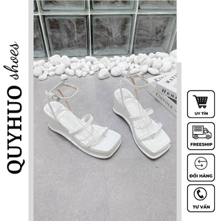 Giày Sandal đế xuồng sóng ú xinh êm chân siêu nhẹ