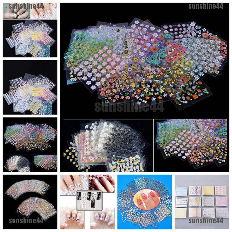 Fs Hình Dán 3D Trang Trí Móng Tay Nghệ Thuật