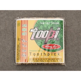 Tăm xỉa răng nhiều loại/ tăm giấy, quế, vip, thường