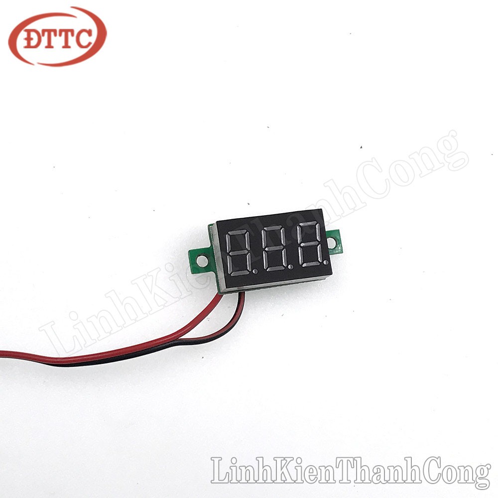 Đồng Hồ Đo Điện Áp 4.5V - 30VDC Loại Nhỏ 0.36inch