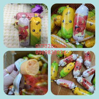 1KG XÚC XÍCH ĂN LIỀN  HEO CAY