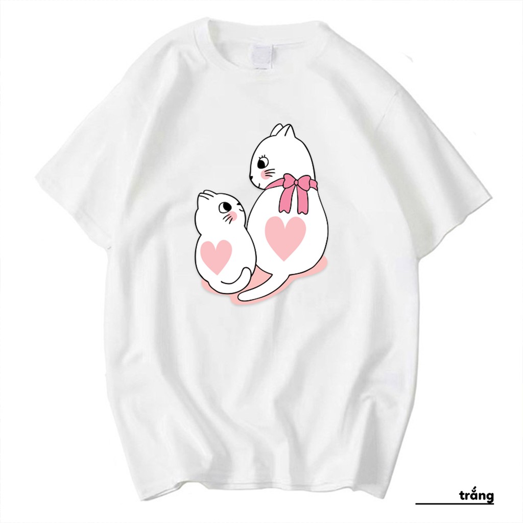 ALBUM 39 - ÁO THUN TRẮNG DÀNH CHO MẸ  FORM RỘNG UNISEX