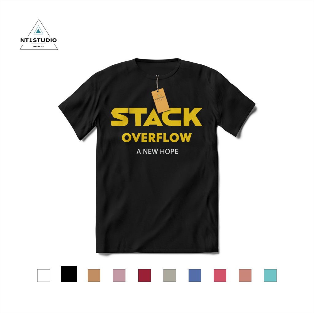 Áo thun Stack Overflow : A New Hope - NT1STUDIO