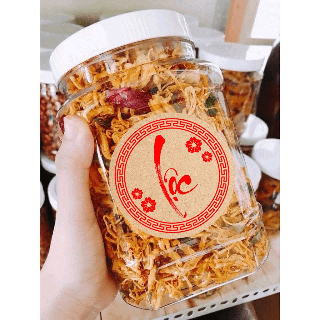 Tem Tết Decal Chữ Phúc, Chữ Lộc, Chữ Thọ - Hình Tròn 𝑭𝒓𝒆𝒆𝒔𝒉𝒊𝒑 Decal Giấy Kraft Vintage Sang Trọng, Trang Trí Tết