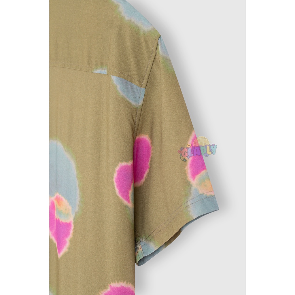 Áo sơ mi Stussy hoạ tiết Blob Rayon SS Shirt