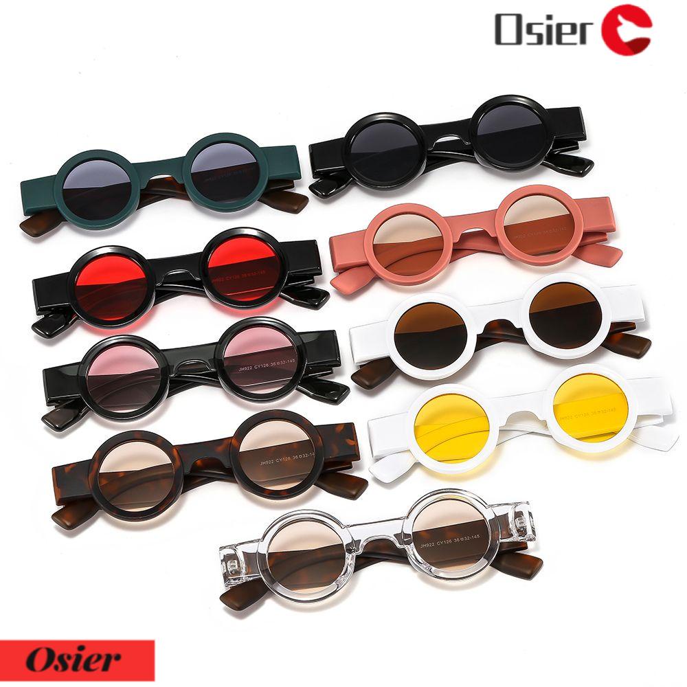 Kính Mát Tròn Nhỏ Chống Tia UV400 Trong Suốt OSIER1