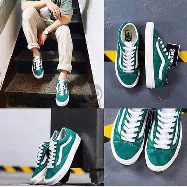 &gt;ẢNH THẬT-HÀNG THẬT&lt; Giày sneaker V Style Green nam nữ