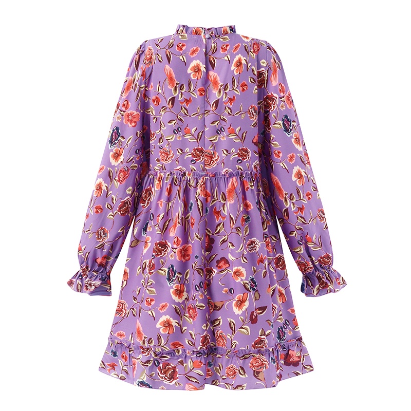 Áo Zanzea tay dài in hoa thanh lịch cho nữ