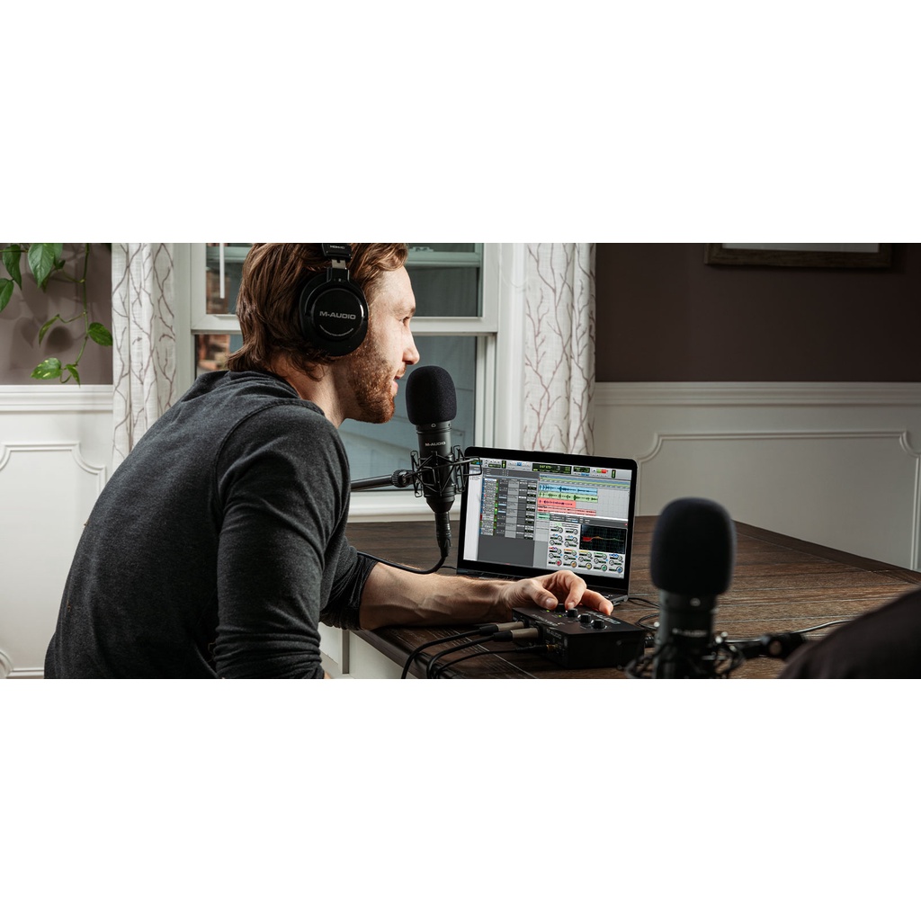 Soundcard M-Audio M-Track Duo chính hãng Mỹ