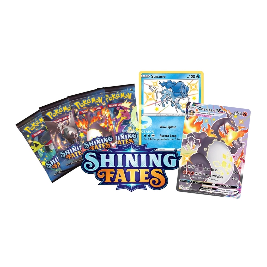 Gói thẻ bài Pokemon TCG:  Shining Fates chính hãng