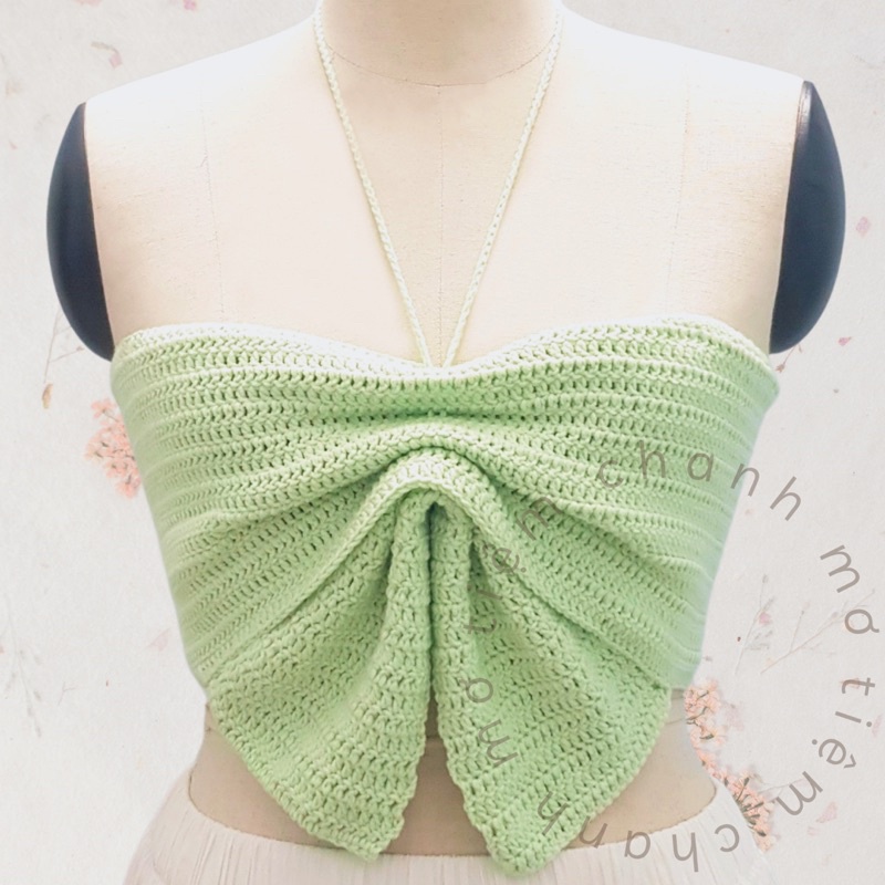 Bow Top - áo len hình chiếc nơ