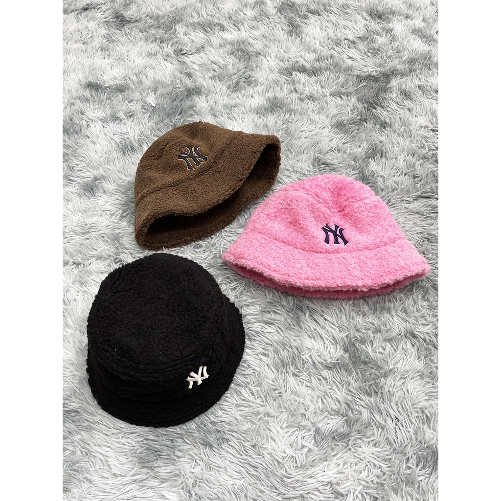 Nón Vành NY Fleece Bucket Hat 4 Màu Sang Chảnh [N60]