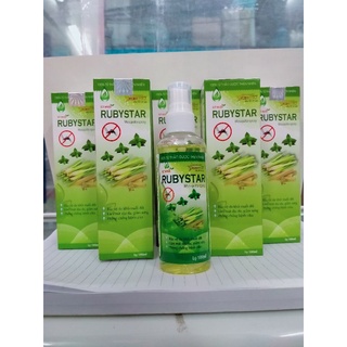 Xịt đuổi muỗi RUBYSTAR lọ 100ml