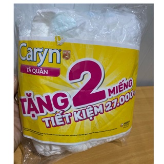 Tã quần Caryn sét 2 miếng /1 gói( gói khuyến mại).