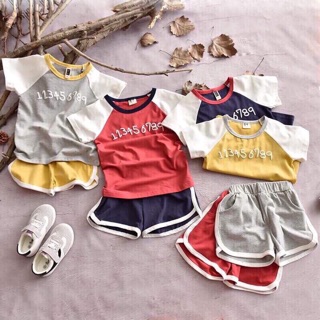 [THANH LÝ LỖ] COMBO 4 BỘ CỘC TAY BÉ TRAI/BÉ GÁI
