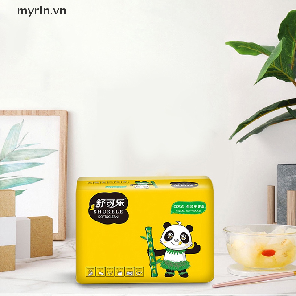 Bộ 60 Khăn Giấy Ăn Bằng Tre Tự Nhiên Mềm Mại Mới