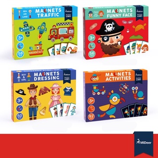 Đồ chơi mideer xếp hình nam châm loại mới gồm trò chơi trí tuệ boardgame - mideer magnets toys